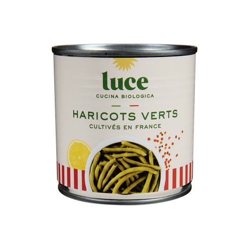 Visuel 1 du produit Haricots verts extra fins bio Luce - 400 g