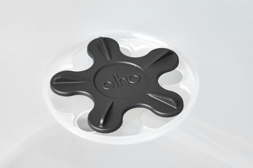 Visuel 12 du produit Pot de culture carré coloris living noir Elho Green Basics Allin1 - 35 cm