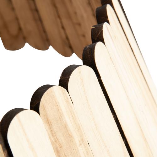 Visuel 2 du produit Cache-pied en bois pour sapin 240 cm - Ø 70 x H 28 cm