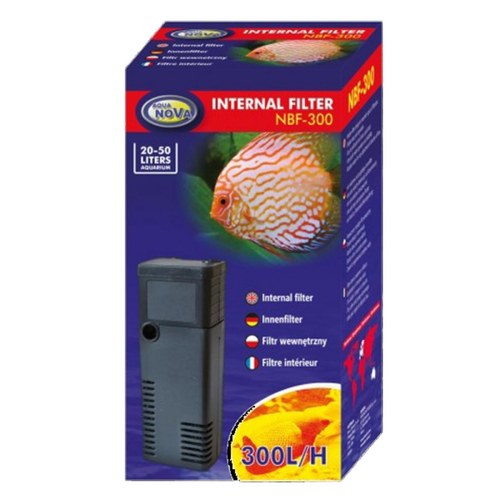 Visuel 1 du produit Filtre interne aquarium jusqu'à 50L, AQUA NOVA, modèle NBF-300