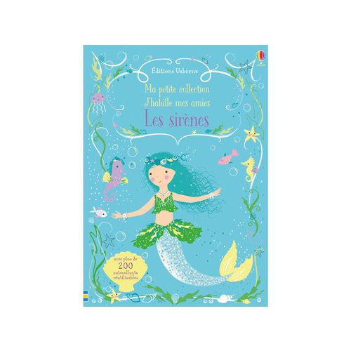 Visuel 1 du produit Le livre " J'habille mes amies - ma petite collection - les sirenes " aux Éditions Usborne Publishing