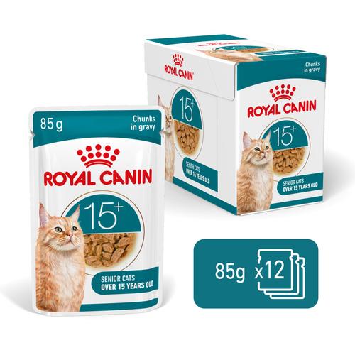 Visuel 2 du produit Aliment humide pour chat Royal Feline Ageing 15+ sauce - 12 x 85 g