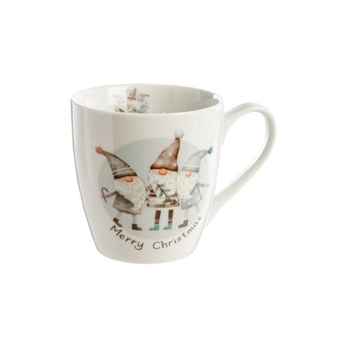 Visuel 1 du produit Tasse jumbo en porcelaine à motif gnome 480 ml Willi - Ø 10 x H 10 cm