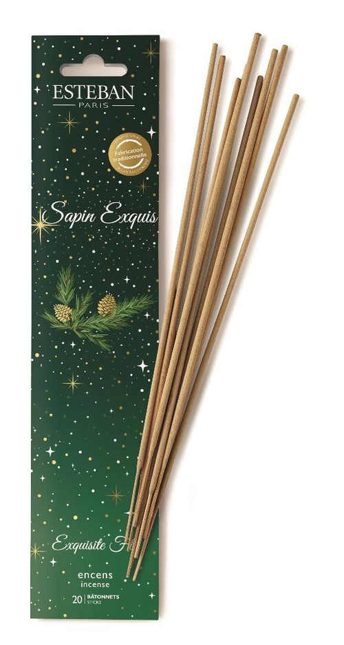 Visuel 1 du produit Encens Indiens Sapin exquis Esteban - 20 bâtonnets