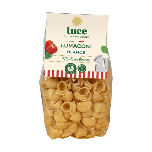 Visuel 1 du produit Lumaconi blancs bio Luce - 500 g