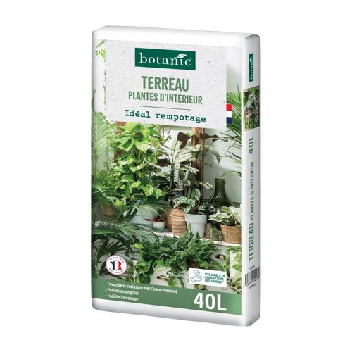 Visuel 1 du produit Terreau pour plantes d'intérieur botanic® - 40 L