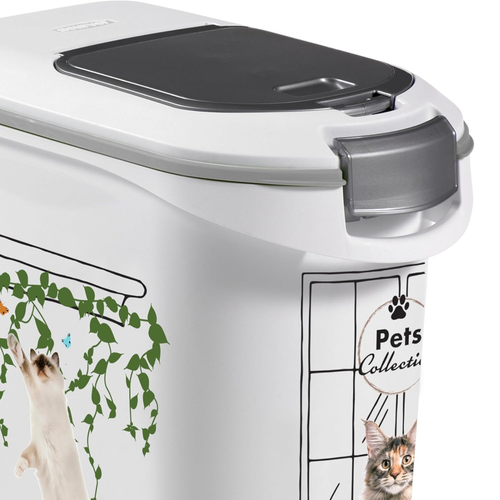 Visuel 3 du produit Container à croquettes à roulettes pour chat Pet collection Keter - 35 L