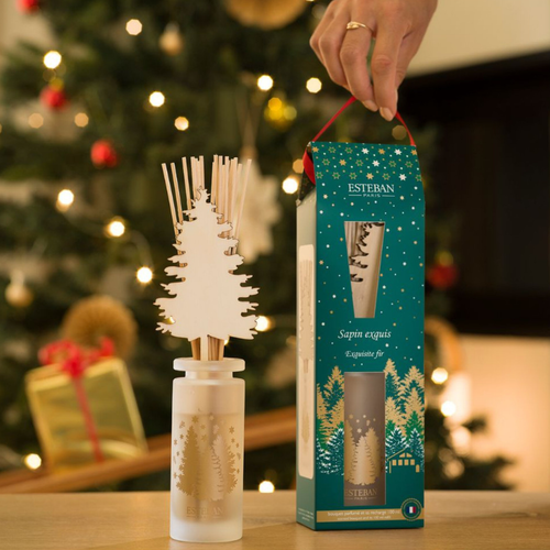 Visuel 2 du produit Bouquet parfumé initial + recharge Esteban Sapin exquis - 100 ml