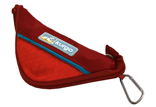 Visuel 1 du produit Abreuvoir de voyage pour chien coloris rouge Kurgo Zippy - 1,4 L