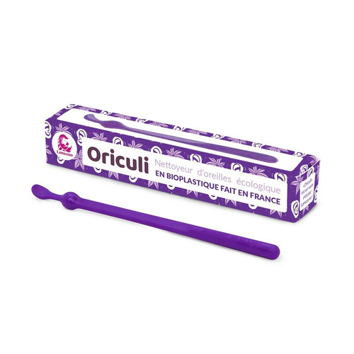 Visuel 1 du produit Nettoyeur d’oreille en bioplastique violet Lamazuna Oriculi