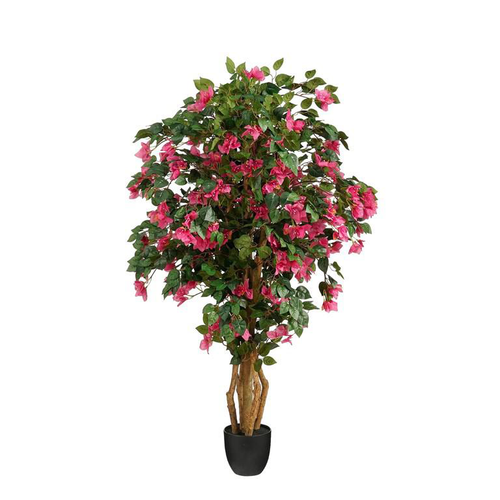 Visuel 1 du produit Arbre artificiel bougainvillier rose en pot - Ø 70 x H 140 cm