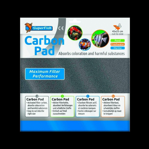 Visuel 1 du produit Mousse charbon actif SUPERFISH BASSIN modèle Carbo Pad - 45x25 cm