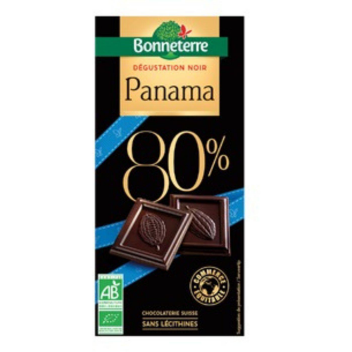 Visuel 1 du produit Chocolat Dégustation noir Panama 80% en tablette de 80 g