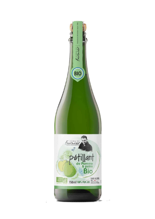 Visuel 1 du produit Pétillant pomme poire bio Domaine Fournier - 75 cl