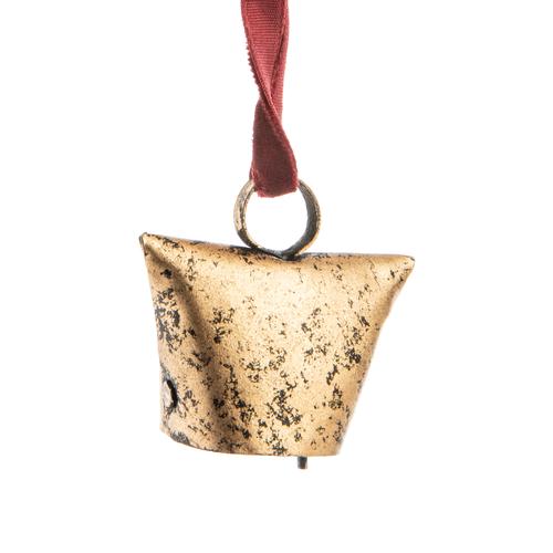 Visuel 1 du produit Suspension cloche en métal doré - Ø 5 cm