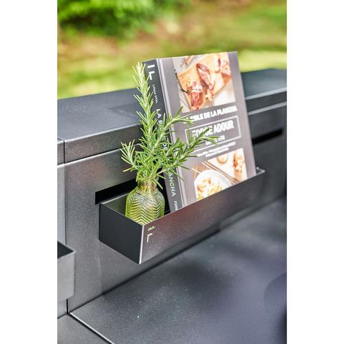 Visuel 9 du produit Bac de rangement noir Forge Adour - 30 x 8,6 x 6 cm