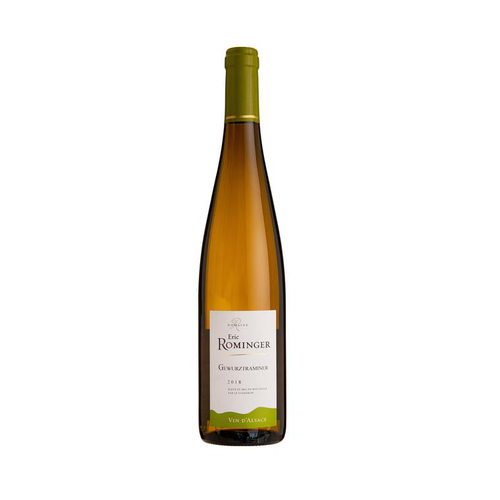 Visuel 1 du produit Vin blanc bio d’Alsace Gewurztraminer moelleux - 75 cl