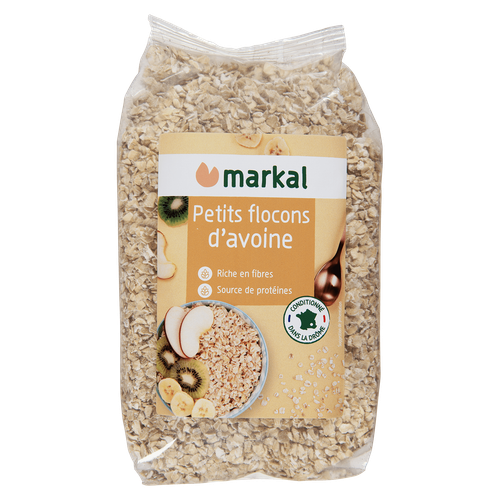 Visuel 1 du produit Flocon d'avoine petit bio Markal - 500 g