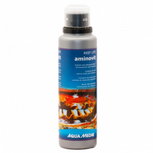 Visuel 1 du produit Complément alimentaire marin Aminovit, 262g - AQUA MEDIC - modèle Reef Life, 250ml