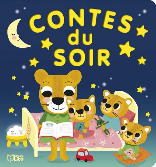 Visuel 1 du produit Livre "Contes du soir - Tome 4" aux Éditions Lito collection Les albums