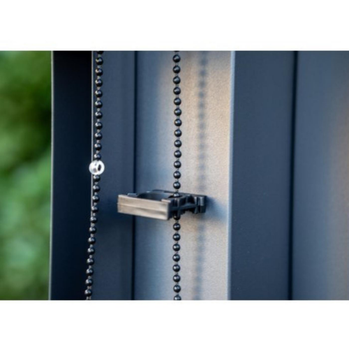 Visuel 3 du produit Rideau pour pergola 3630 BI/ PER 2430 BI coloris gris en PVC - 2,8 x 2,2 m