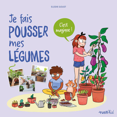 Visuel 1 du produit Le livre " Je fais pousser mes legumes " aux Éditions Rustica