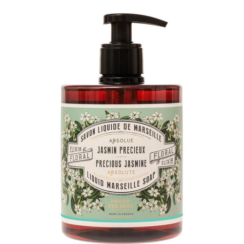 Visuel 1 du produit Savon liquide de Marseille jasmin précieux Panier des Sens - 500 ml
