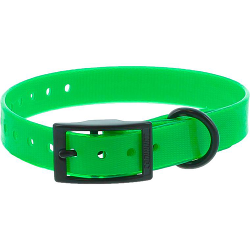 Visuel 1 du produit Collier pour chien en polyuréthane coloris vert boucle double Canihunt Xtreme - 1,9 x 0,25 x 45 cm