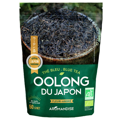 Visuel 1 du produit Thé bleu Oolong du Japon bio Aromandise - 50 g