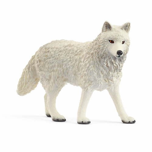 Visuel 1 du produit Figurine Loup Arctique Schleich® - 8 x 3,2 x 6,1 cm
