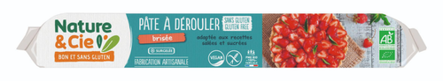 Visuel 1 du produit Pâte brisée bio à dérouler surgelée Nature et Compagnie - 260 g