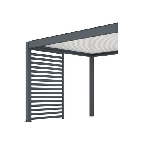 Visuel 1 du produit Claustra pergola autoportée coloris gris - 132 cm