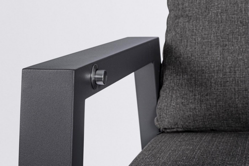 Visuel 3 du produit Fauteuil inclinable KLEDI - Anthracite - BIZZOTTO