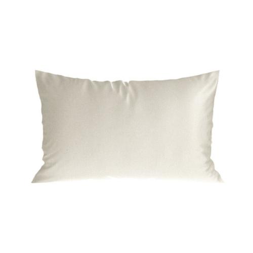Visuel 1 du produit Coussin décoratif rectangulaire en coton coloris beige Serge Encre - 30 x 50 cm