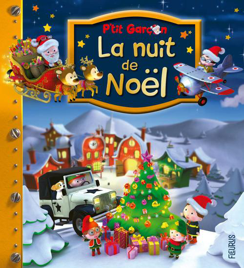 Visuel 1 du produit Livre La nuit de Noël P'tit garçon Édition Fleurus - Couverture en mousse - 14 pages