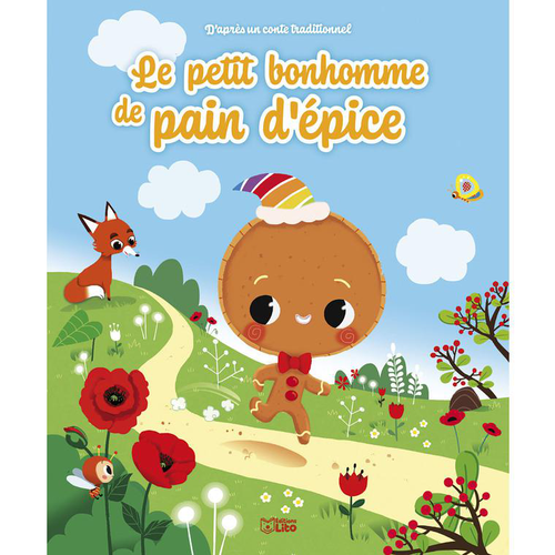 Visuel 1 du produit Les minicontes classiques “Le petit bonhomme de pain d’épice” Editions Lito