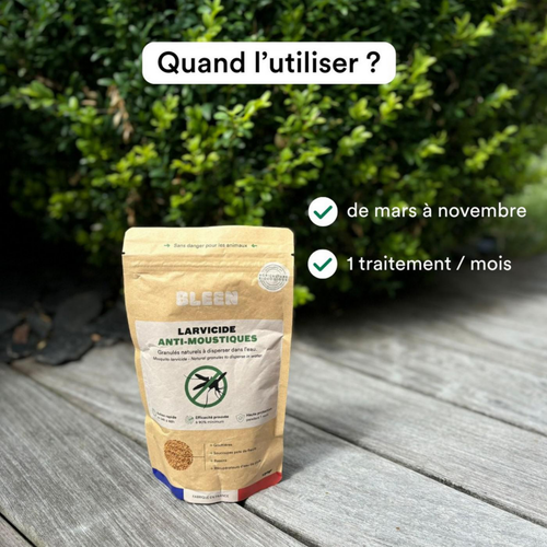 Visuel 5 du produit Larvicides anti-moustiques efficace en 48h Bleen - 200m²