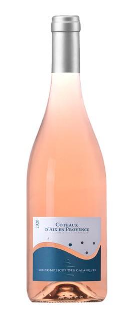 Visuel 1 du produit Vin rosé bio Coteaux d’Aix AOC Complices des Calanques - 75 cl