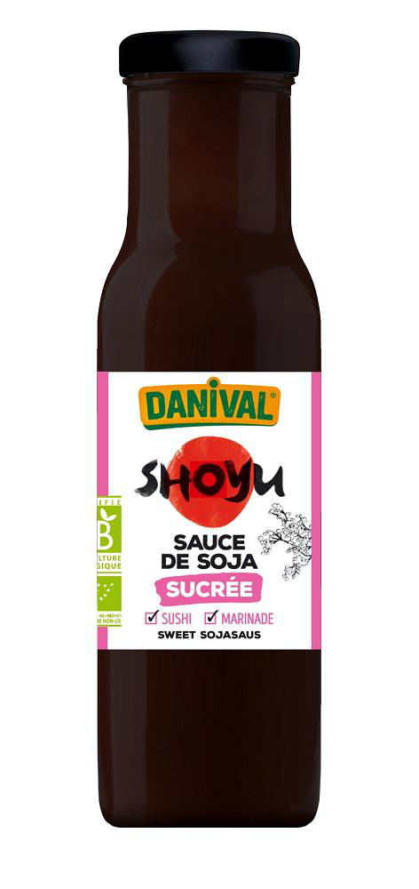 Visuel 1 du produit Shoyu sucre bio Danival - 250 ml