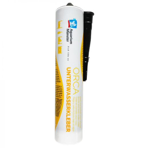 Visuel 1 du produit Colle pour aquarium hydrofuge, spécificité durable et solide - AQUARIUM MUNSTER Orca Underwater - 450g
