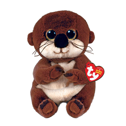 Visuel 1 du produit Peluche TY Mitch la loutre – 15 cm