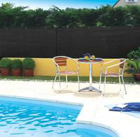 Visuel 2 du produit Brise-vue tissé coloris noir Nortène Recynet Plus - 5 m x H 100 cm