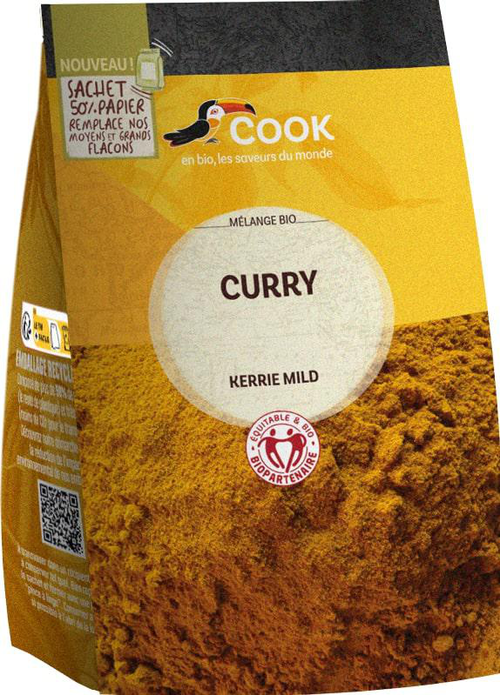 Visuel 1 du produit Curry bio Cook - 100 g