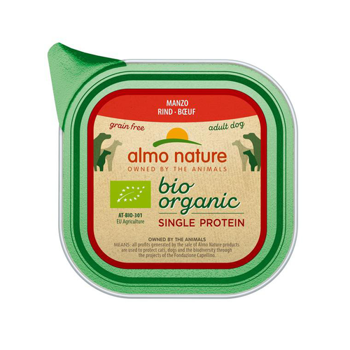 Visuel 1 du produit BioOrganic Single Protéine Bœuf pour chien 150 g