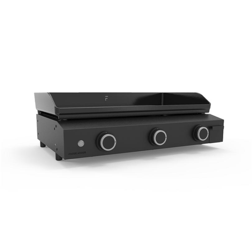 Visuel 1 du produit Plancha au gaz pour 10 à 15 personnes coloris noir en acier 7500 W Forge Adour Origin - 79,7 x 55,3 x 24,4 cm
