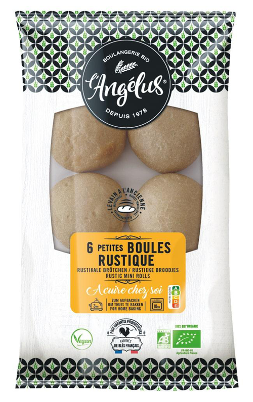 Visuel 1 du produit Petites boules rustiques bio Angelus - 6 x 60 g