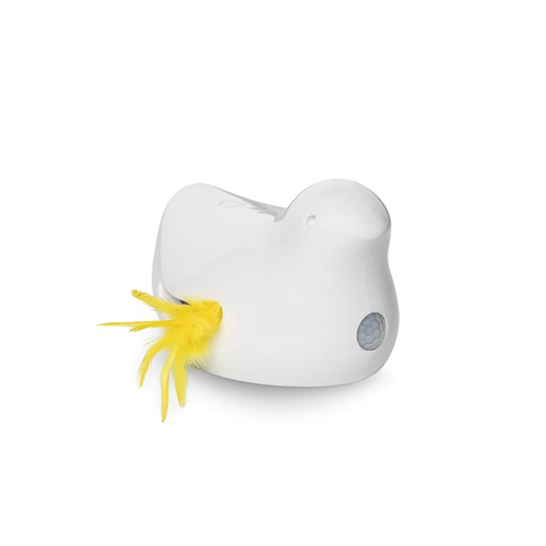 Visuel 1 du produit Jouet électronique pour chat coloris blanc Peek-a-Bird PetSafe Frolicat