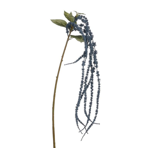 Visuel 1 du produit Branche artificielle d’Amaranthus bleu foncé - H 65 cm