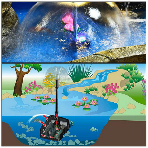 Visuel 6 du produit Filtre UV bio pour bassin avec pompe, SUNSUN BASSIN - modèle CUF-2511 - capacité jusqu'à 2.5m³