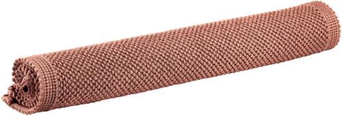 Visuel 1 du produit Tapis de bain coloris terracotta Vivaraise Etia - 54 x 64 cm